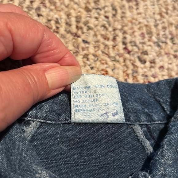 Kohana Denim Kids Bottoms & Jacket Set with Lace Trim. 18 Months. Vintage - Picture 4 of 8